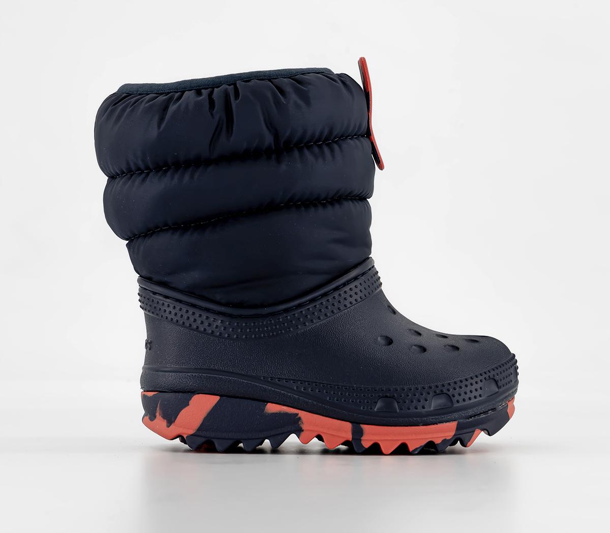 Classic Neo Puff Toddler Boots Navy