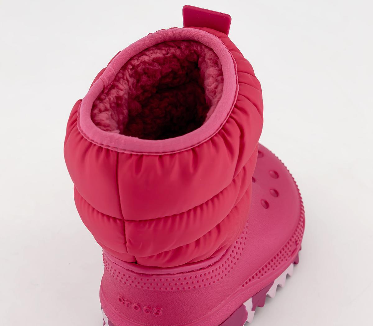 CrocsClassic Neo Puff Toddler BootsCandy Pink