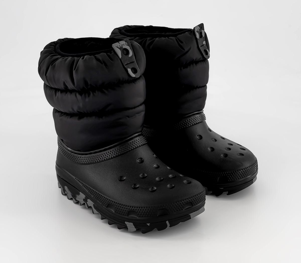 CrocsClassic Neo Puff Kids BootsBlack