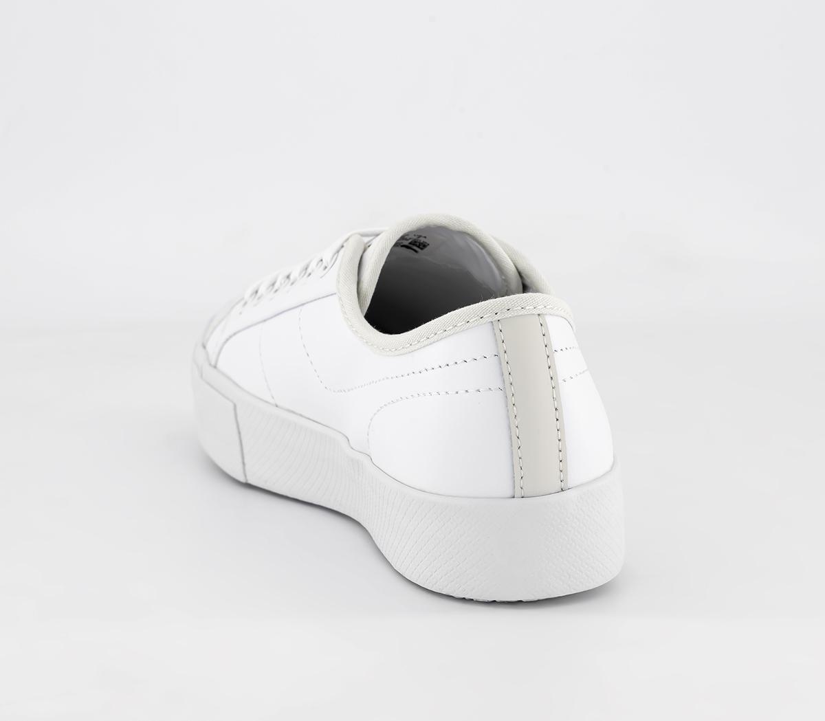 Lacoste Zianeplus Trainers White Gold - Women's Trainers
