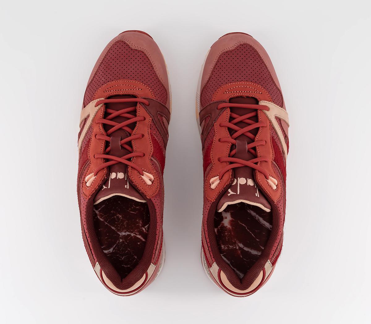 DiadoraN9000 Trainers Sneaker Freaker Beef Red