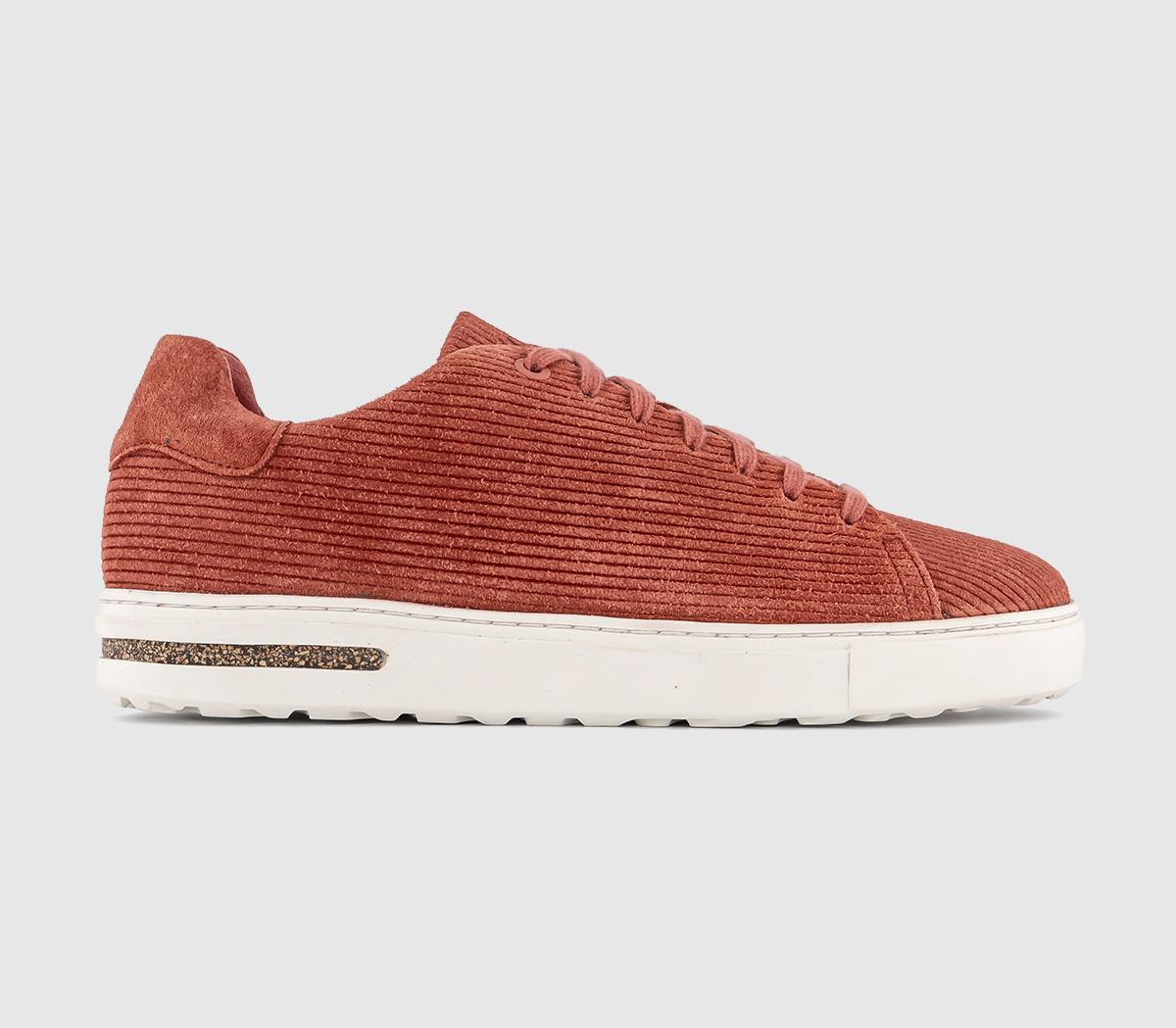 Bend Low Trainers Textured Sienna Red