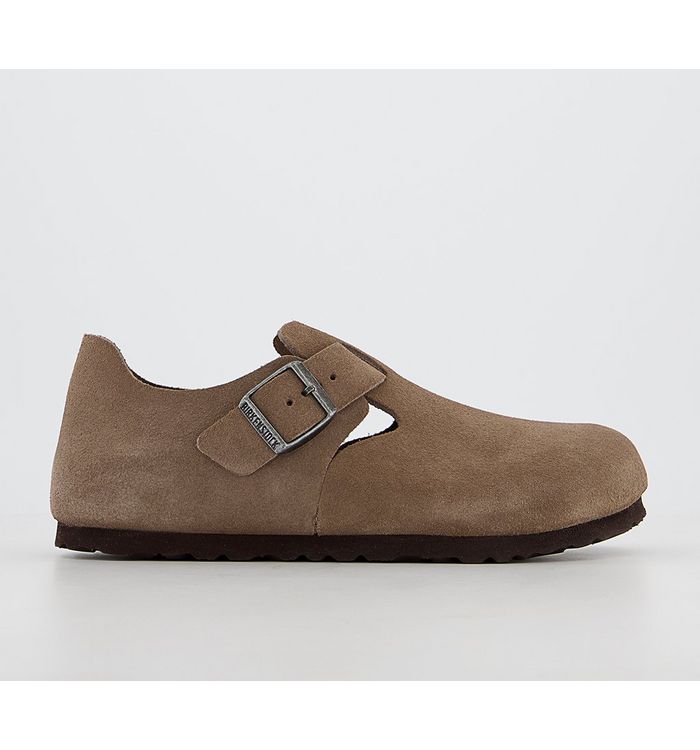 Birkenstock London Slippers Taupe In Natural