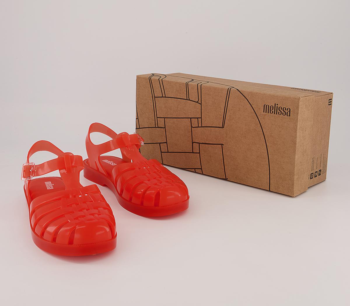 Melissa Possession Sandals Melissa Possession Sandals Orange Trans