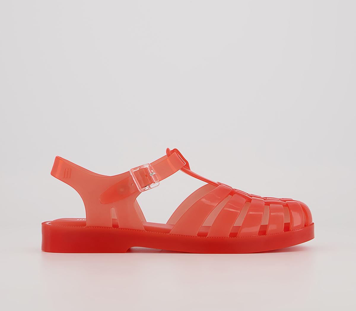 Melissa Possession Sandals Melissa Possession Sandals Orange Trans