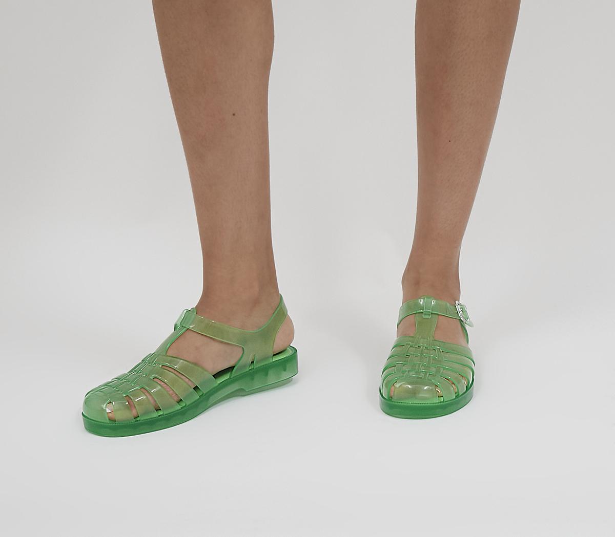 MelissaPossession Sandals MelissaPossession SandalsGreen Trans
