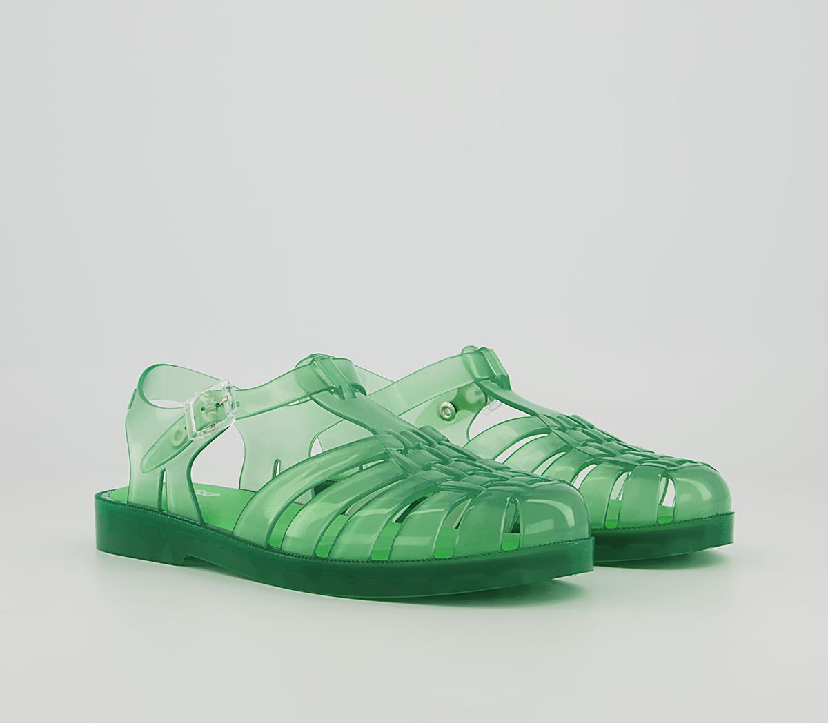 Melissa Possession Sandals Melissa Possession Sandals Green Trans