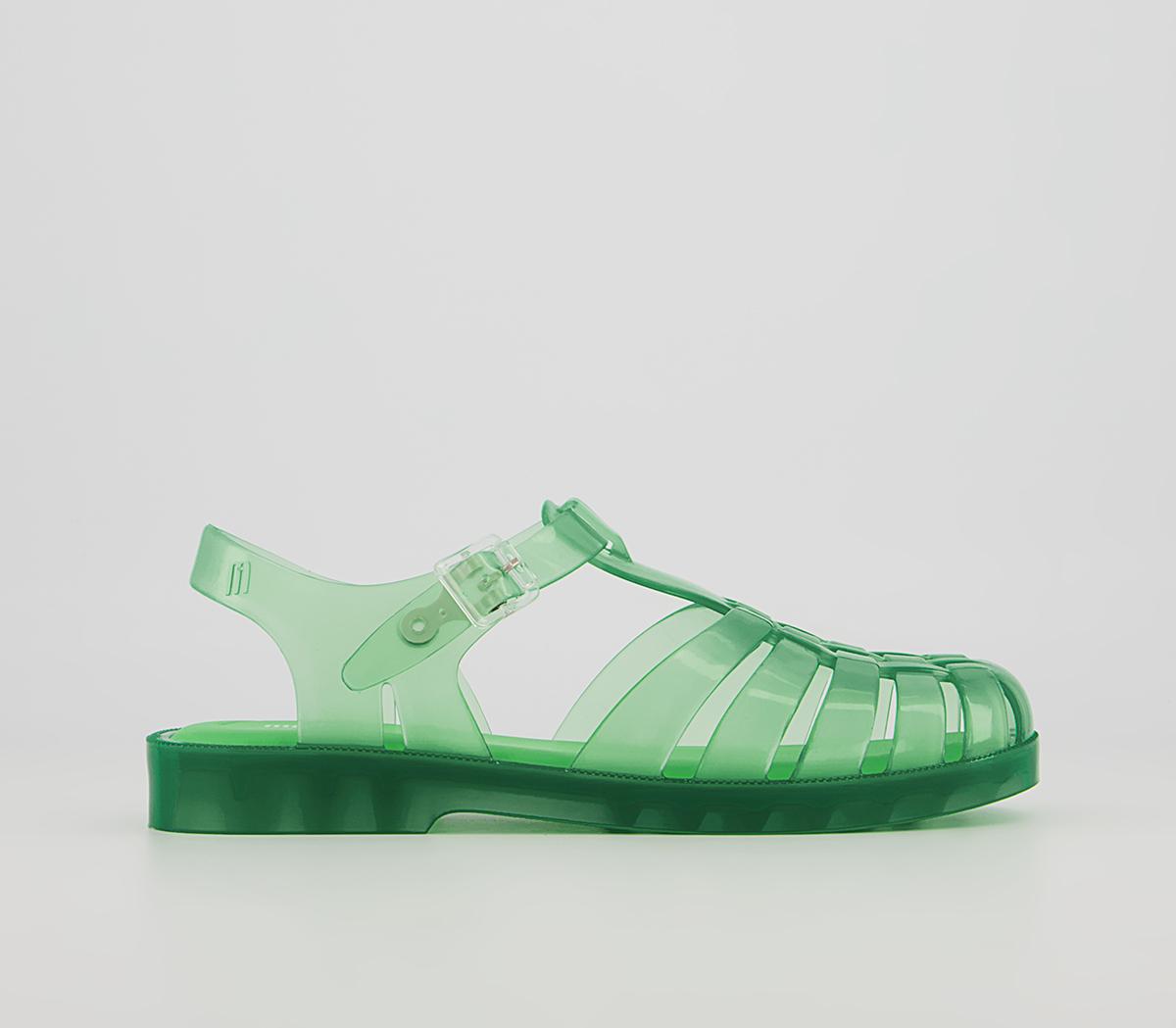 Melissa Possession Sandals Melissa Possession Sandals Green Trans