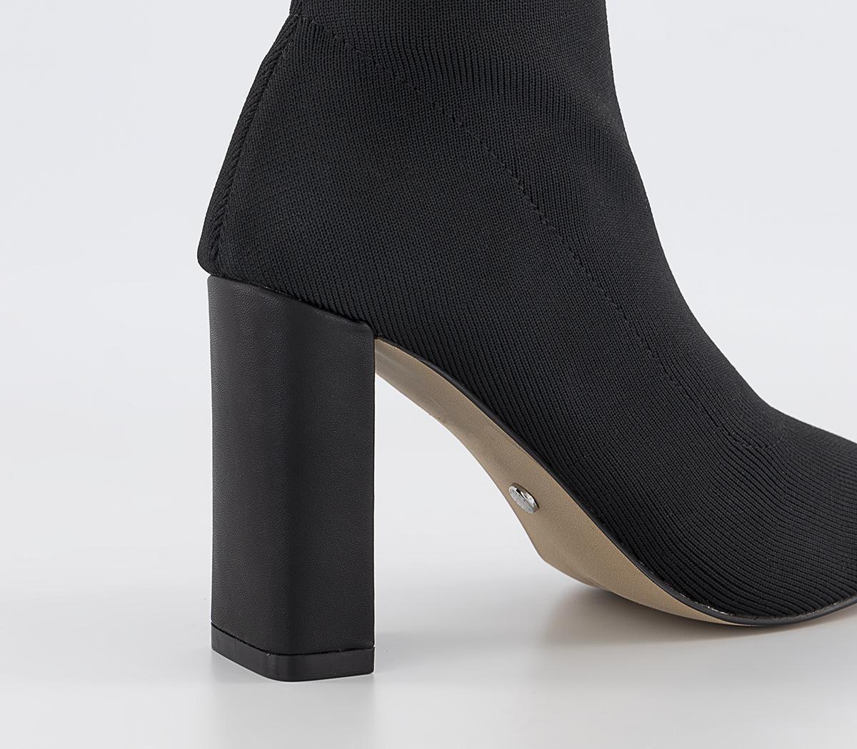 OFFICEAngel Square Toe Pull On Boots OFFICEAngel Square Toe Pull On BootsBlack