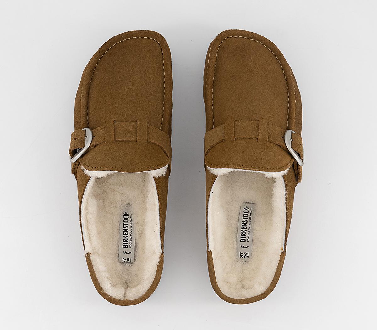 BIRKENSTOCKBuckley Shearling Shoes Tea