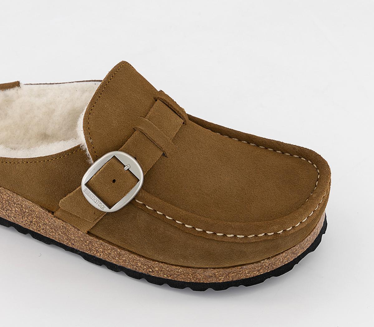 BIRKENSTOCKBuckley Shearling Shoes Tea