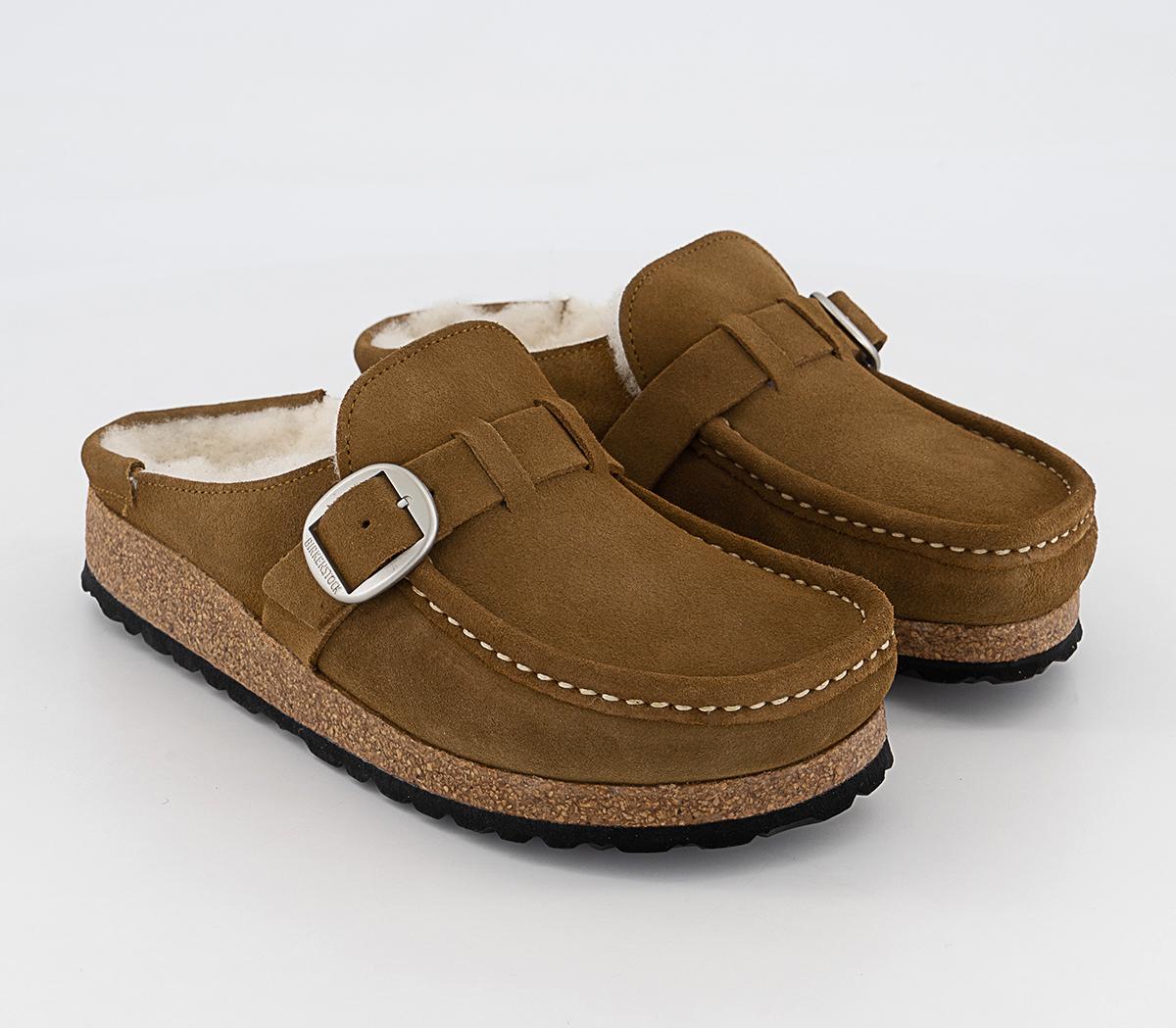 BIRKENSTOCKBuckley Shearling Shoes Tea