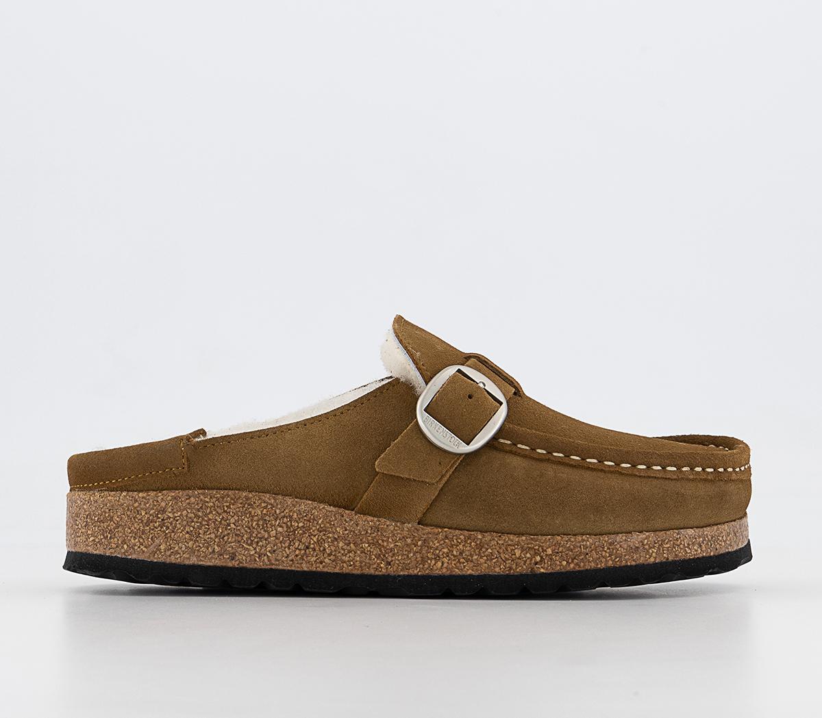 BIRKENSTOCKBuckley Shearling Shoes Tea