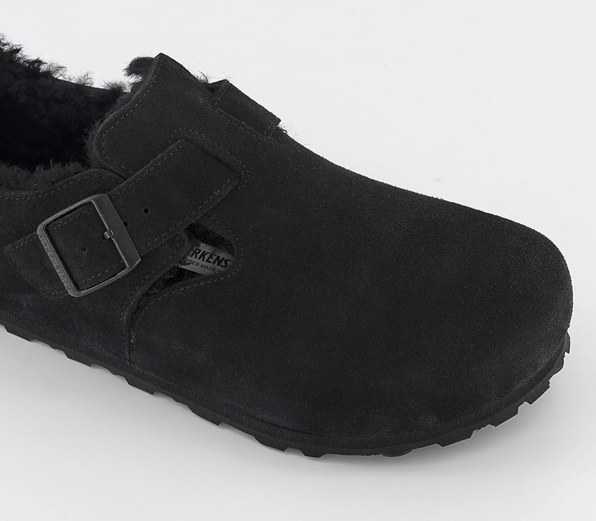 BIRKENSTOCKLondon Shearling Shoes BIRKENSTOCKLondon Shearling ShoesShearling Black