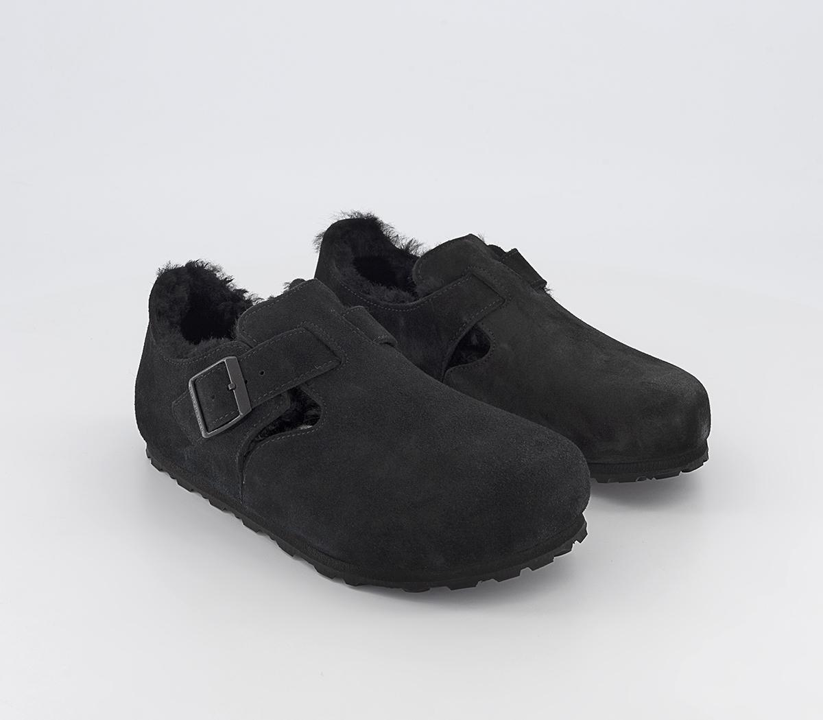 BIRKENSTOCKLondon Shearling Shoes BIRKENSTOCKLondon Shearling ShoesShearling Black