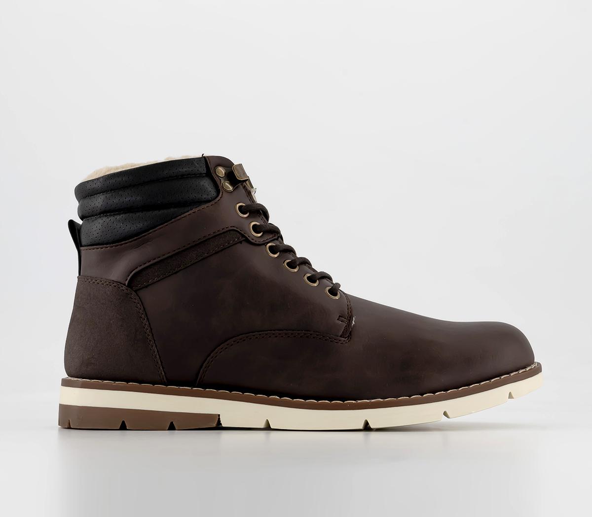 OFFICEBrookwood Borg Linned Hybrid Boots OFFICEBrookwood Borg Linned Hybrid BootsBrown