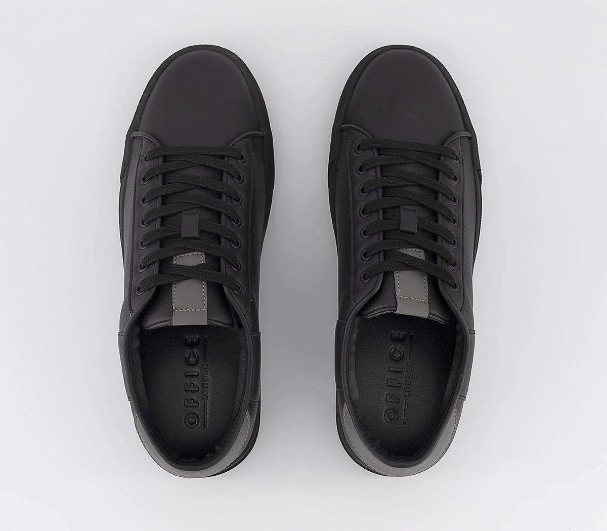 OFFICE Camber Back Tab Colour Block Sneakers Black - Men's Casual Shoes