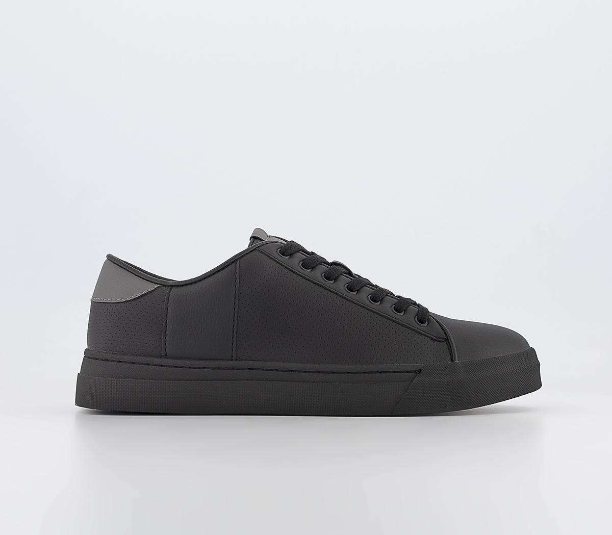 Camber Back Tab Colour Block Sneakers Black