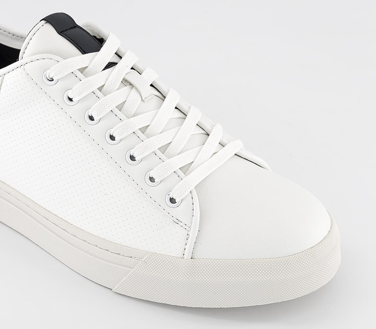 OFFICE Camber Back Tab Colour Block Sneakers White - Men's Casual Shoes