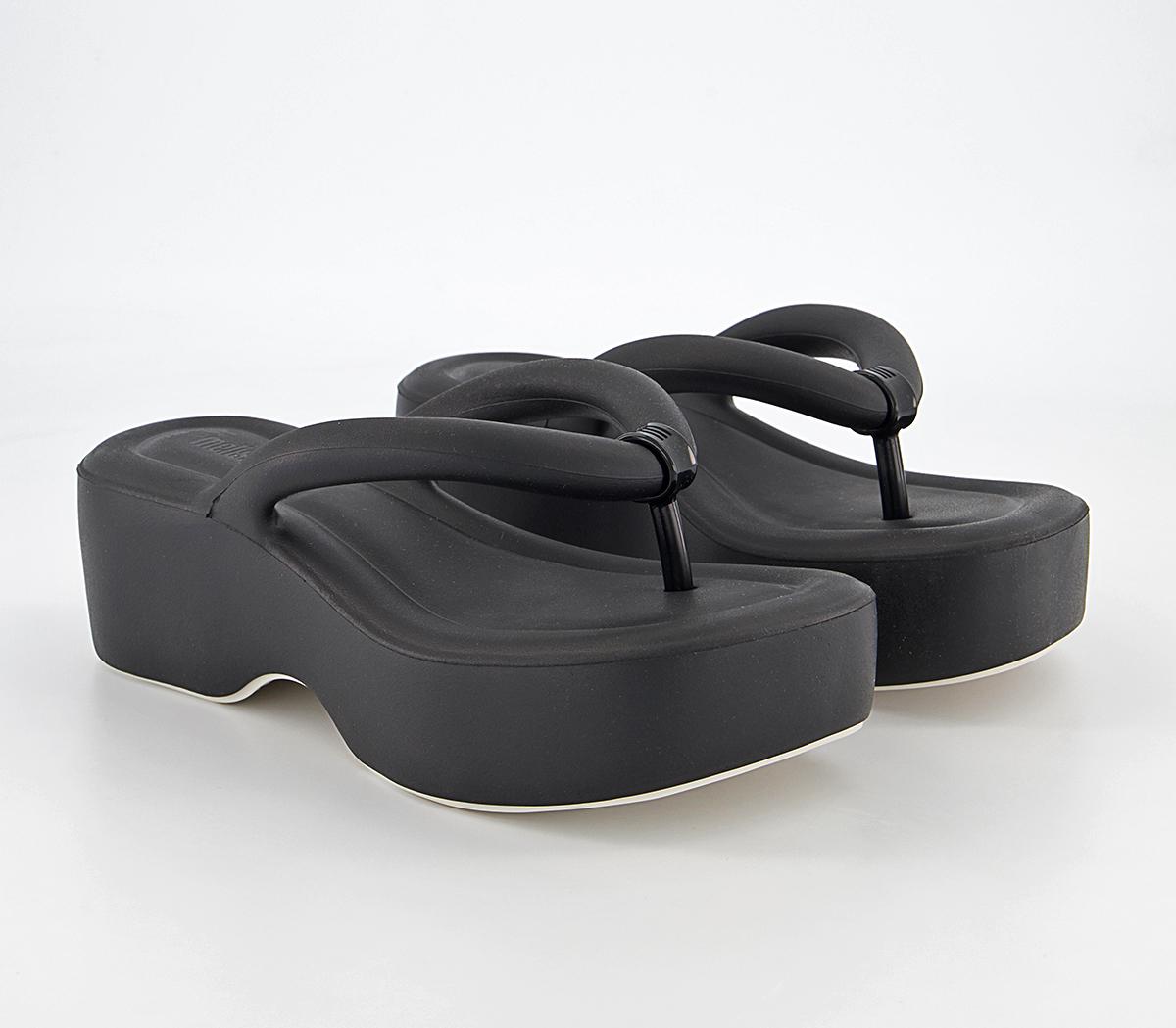 Melissa Melissa Free Platform Sandals Melissa Melissa Free Platform Sandals Black