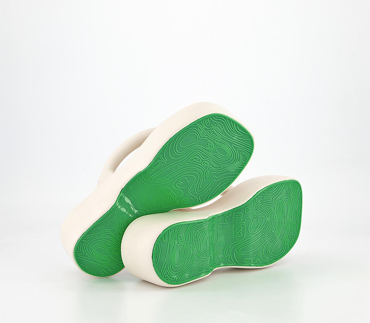 Melissa Melissa Free Platform Sandals Melissa Melissa Free Platform Sandals Green