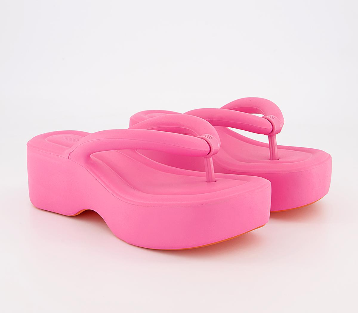 Melissa Melissa Free Platform Sandals Pink - Women's Platform Heels