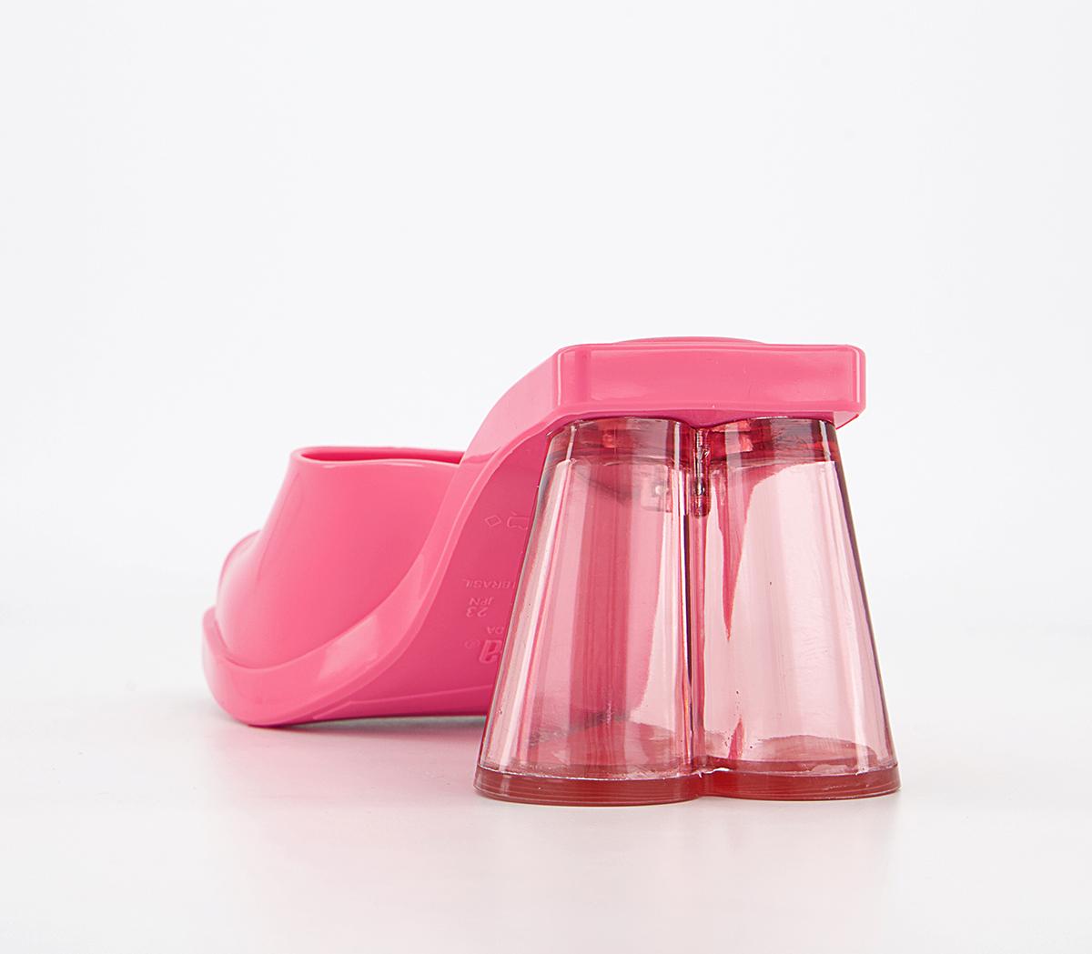 Melissa Melissa Candy Heels Melissa Melissa Candy Heels Pink Trans