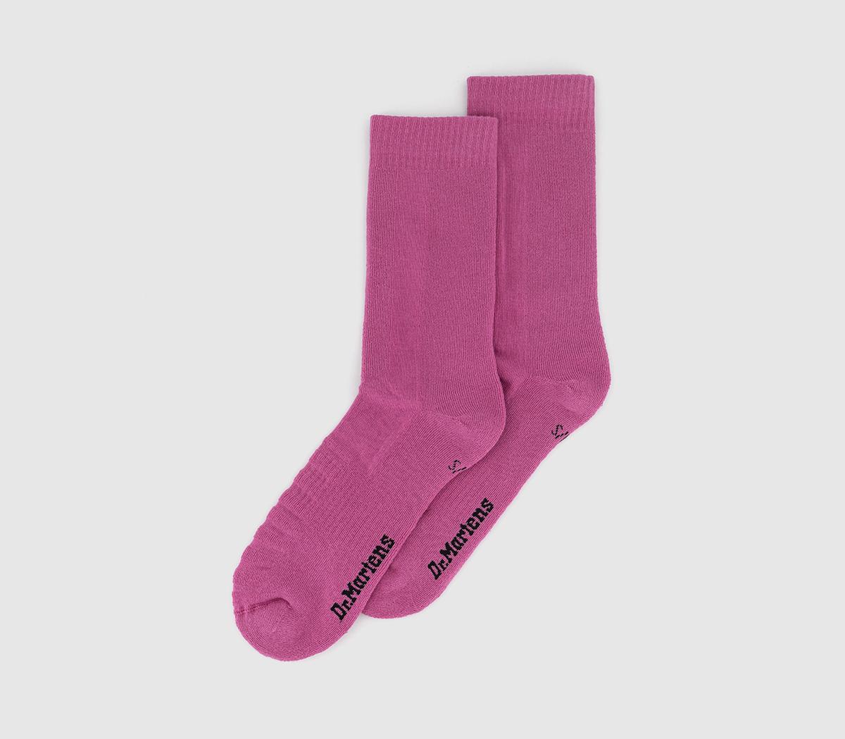 Dr. Martens Double Doc Socks Thrift Pink, M/l