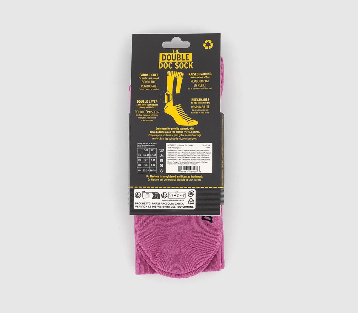 Dr. Martens Double Doc Socks Dr. Martens Double Doc Socks Thrift Pink