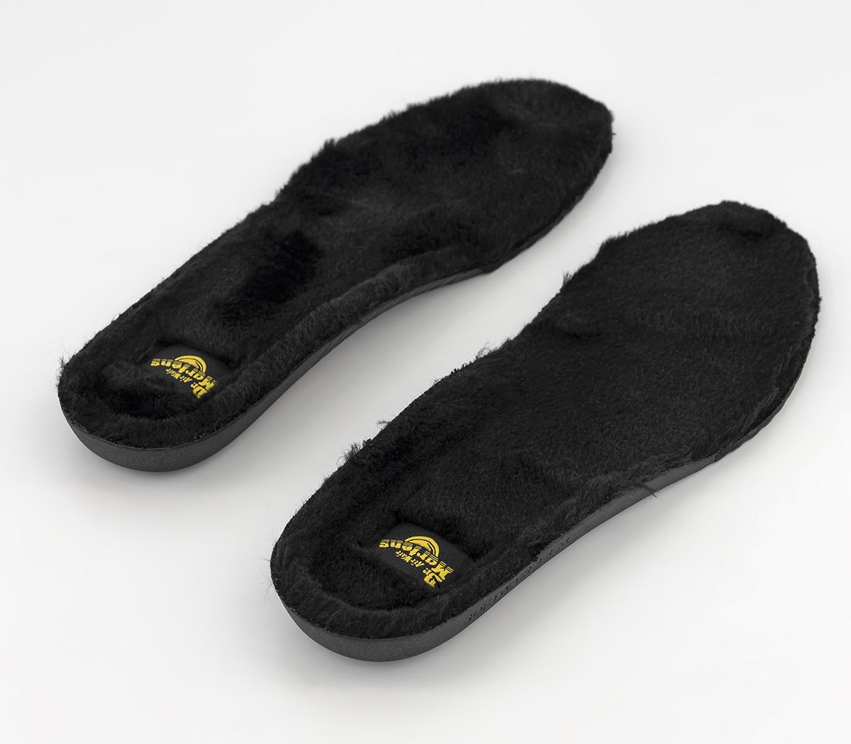 Dr. Martens Warmwair Faux Fur Lined Insoles Dr. Martens Warmwair Faux Fur Lined Insoles Black