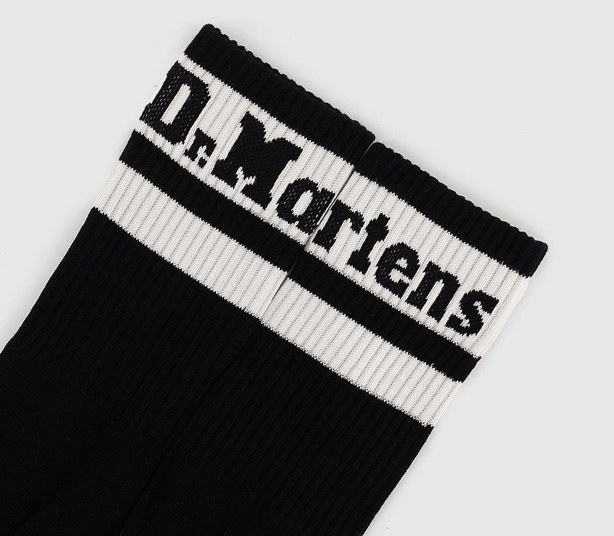 Dr. Martens Athletic 3 Pack Socks Dr. Martens Athletic 3 Pack Socks Black