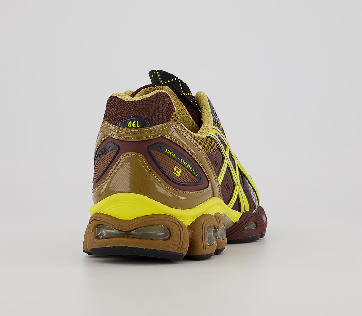 Asics UB3-s Gel-nimbus 9 Trainers Asics UB3-s Gel-nimbus 9 Trainers Kiko Rum Raisin Green Sheen