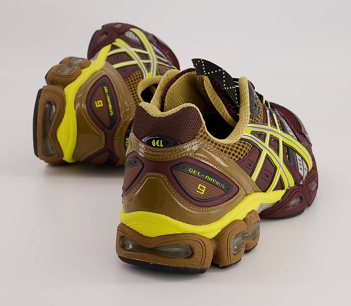 Asics UB3-s Gel-nimbus 9 Trainers Asics UB3-s Gel-nimbus 9 Trainers Kiko Rum Raisin Green Sheen