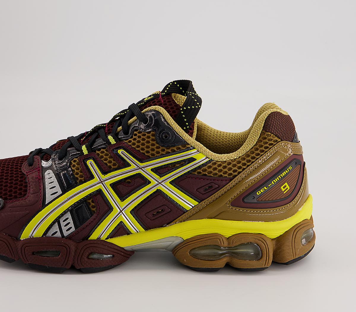 Asics UB3-s Gel-nimbus 9 Trainers Asics UB3-s Gel-nimbus 9 Trainers Kiko Rum Raisin Green Sheen