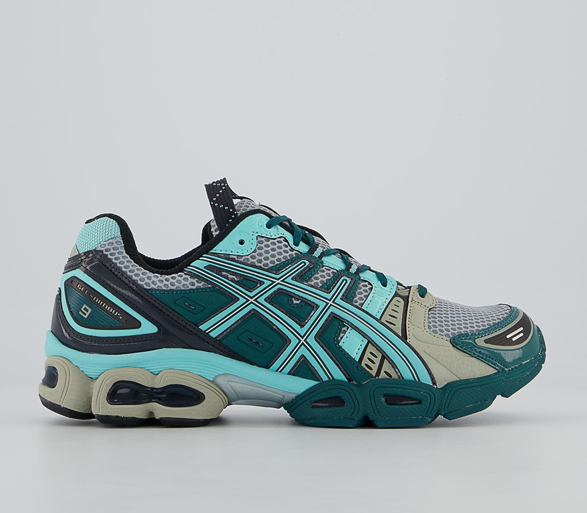 AsicsUB3-s Gel-nimbus 9 Trainers AsicsUB3-s Gel-nimbus 9 TrainersKiko Pure Silver Aruba Blue
