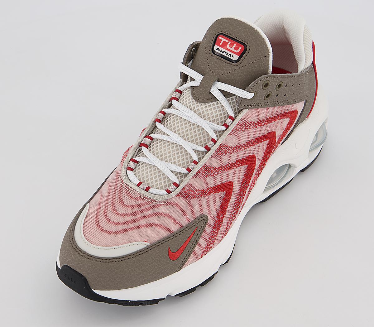 Nike Air Max Tailwind Trainers Nike Air Max Tailwind Trainers Light Bone Red Clay Olive Grey