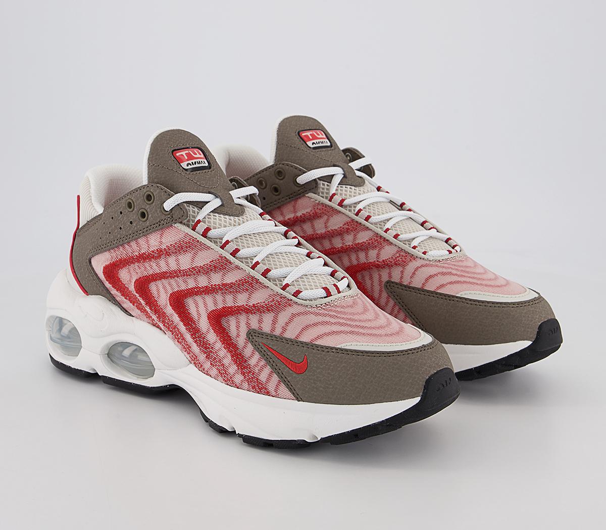 Nike Air Max Tailwind Trainers Nike Air Max Tailwind Trainers Light Bone Red Clay Olive Grey