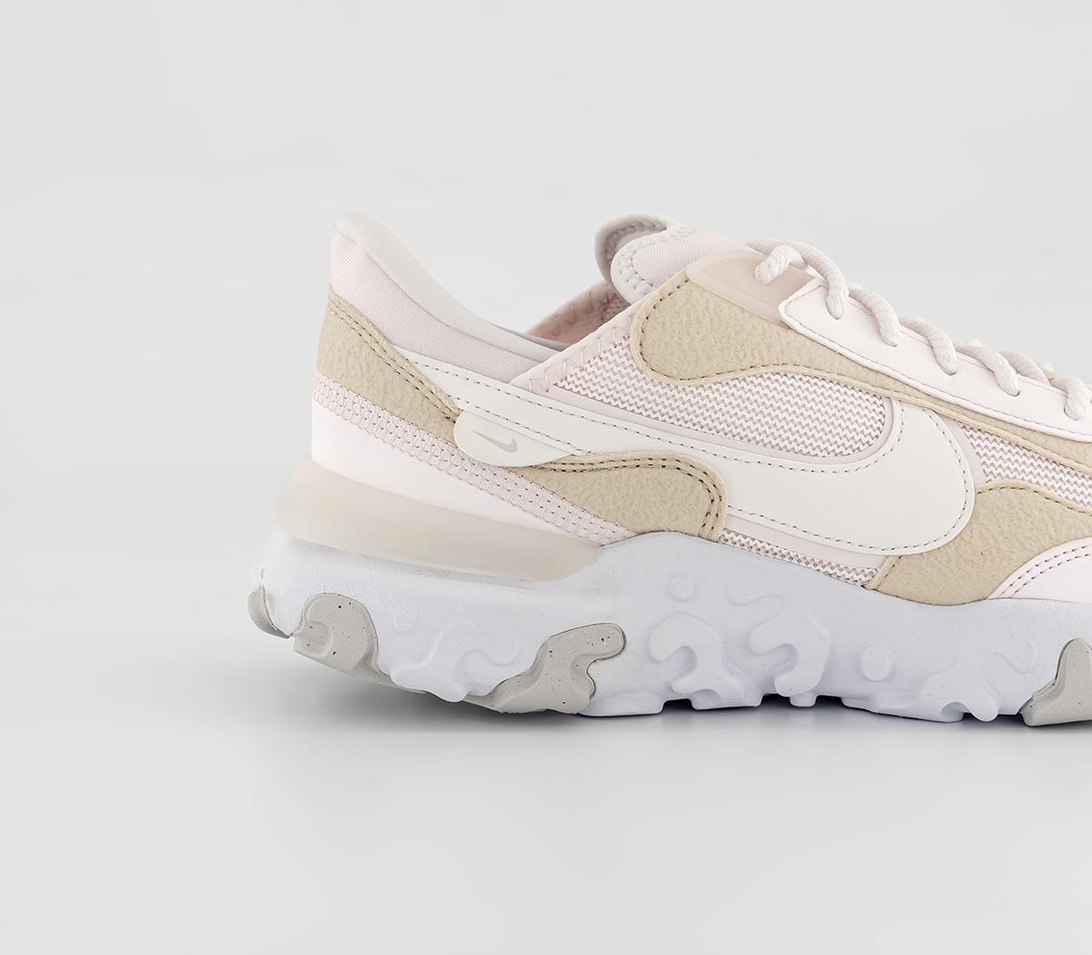 NikeNike React Revision Trainers NikeNike React Revision TrainersLight Soft Pink Phantom Sanddrift