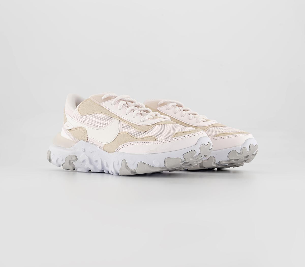 NikeNike React Revision Trainers NikeNike React Revision TrainersLight Soft Pink Phantom Sanddrift
