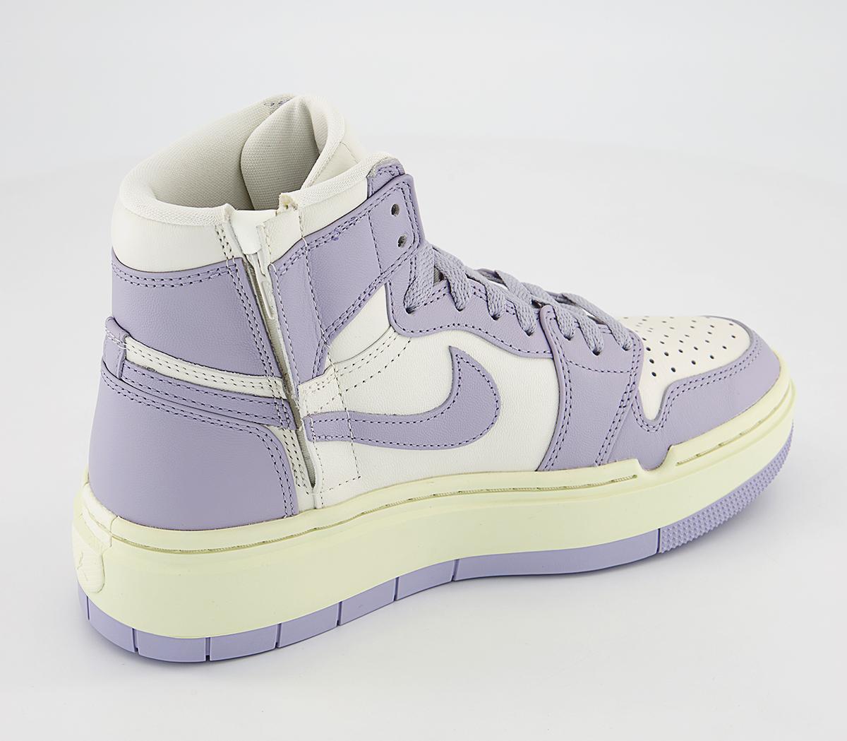 JordanAir Jordan 1 Elevate Mid TrainersSail Titanium Coconut Milk