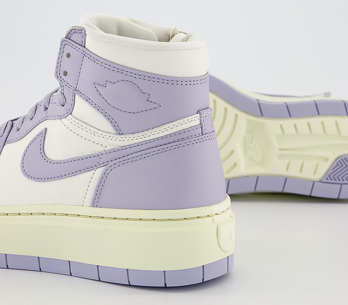 JordanAir Jordan 1 Elevate Mid TrainersSail Titanium Coconut Milk