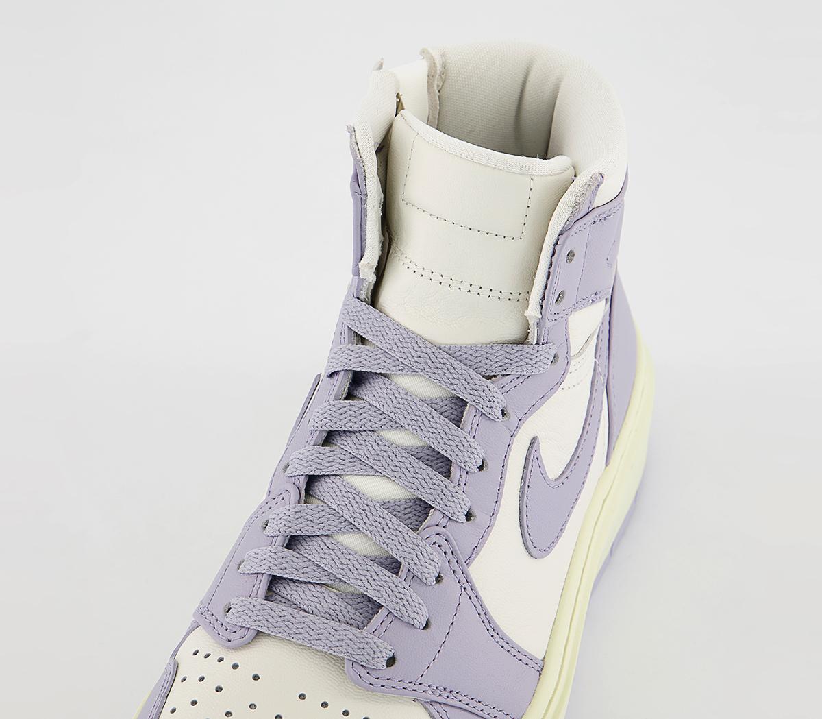 JordanAir Jordan 1 Elevate Mid TrainersSail Titanium Coconut Milk