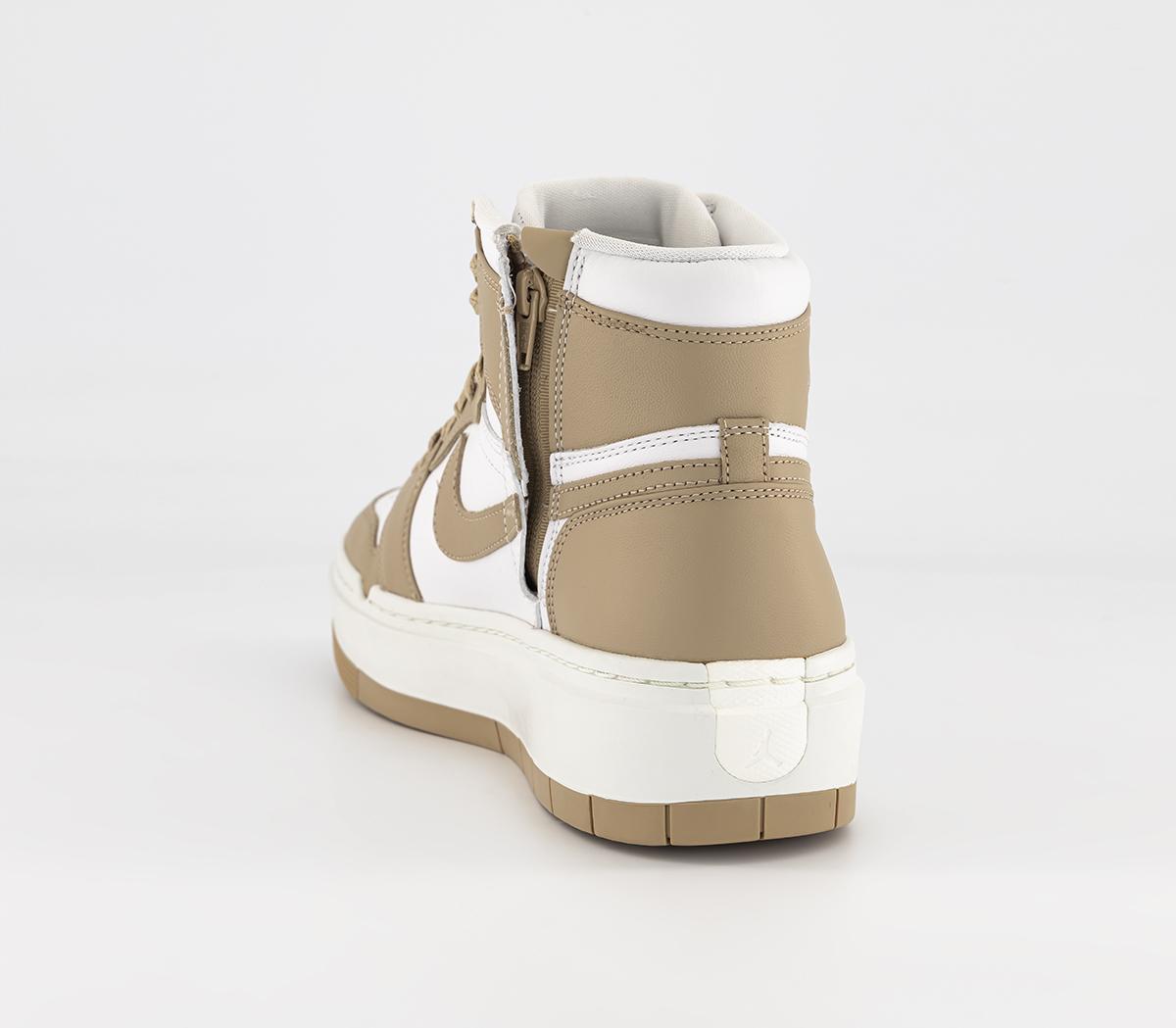 JordanAir Jordan 1 Elevate Mid TrainersWhite Desert Sail