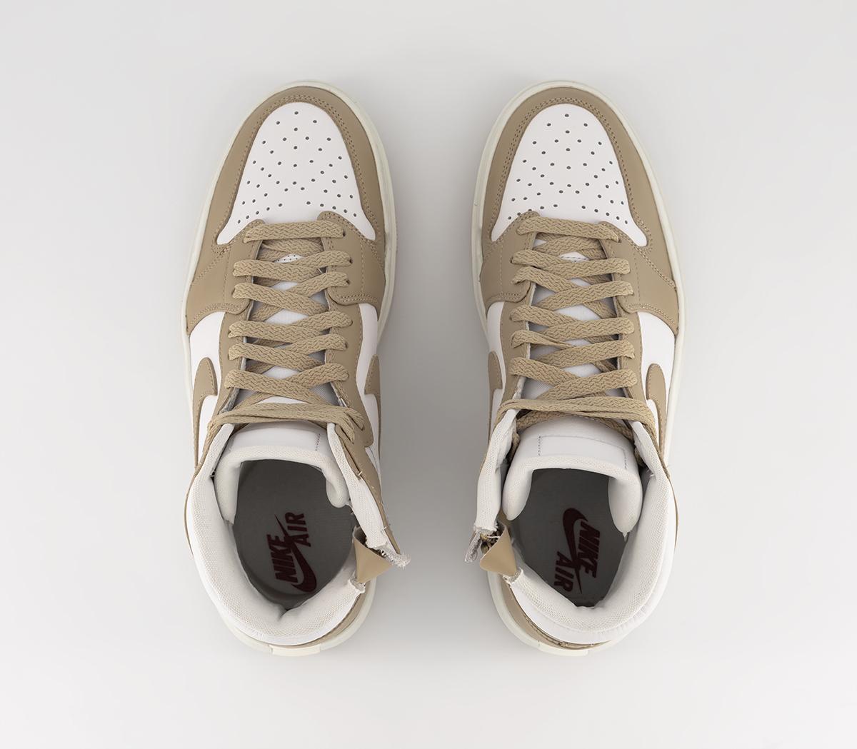 JordanAir Jordan 1 Elevate Mid TrainersWhite Desert Sail