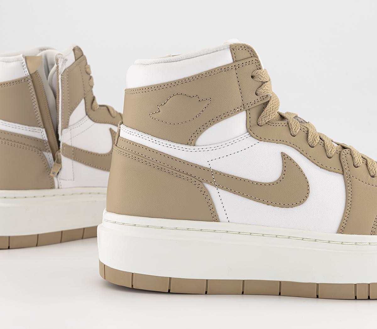 JordanAir Jordan 1 Elevate Mid TrainersWhite Desert Sail