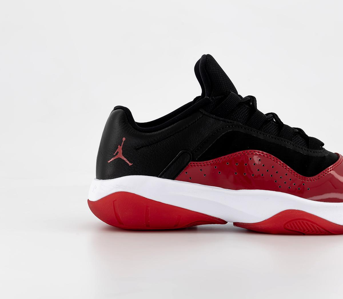 Black Gym Red 11s Low Jordan Women Air Jordan 11 CMFT Low Black