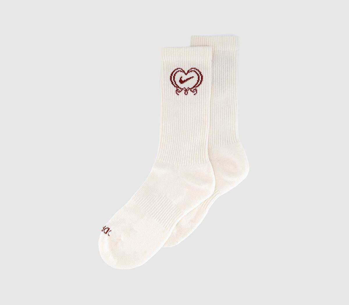 nike air heart socks