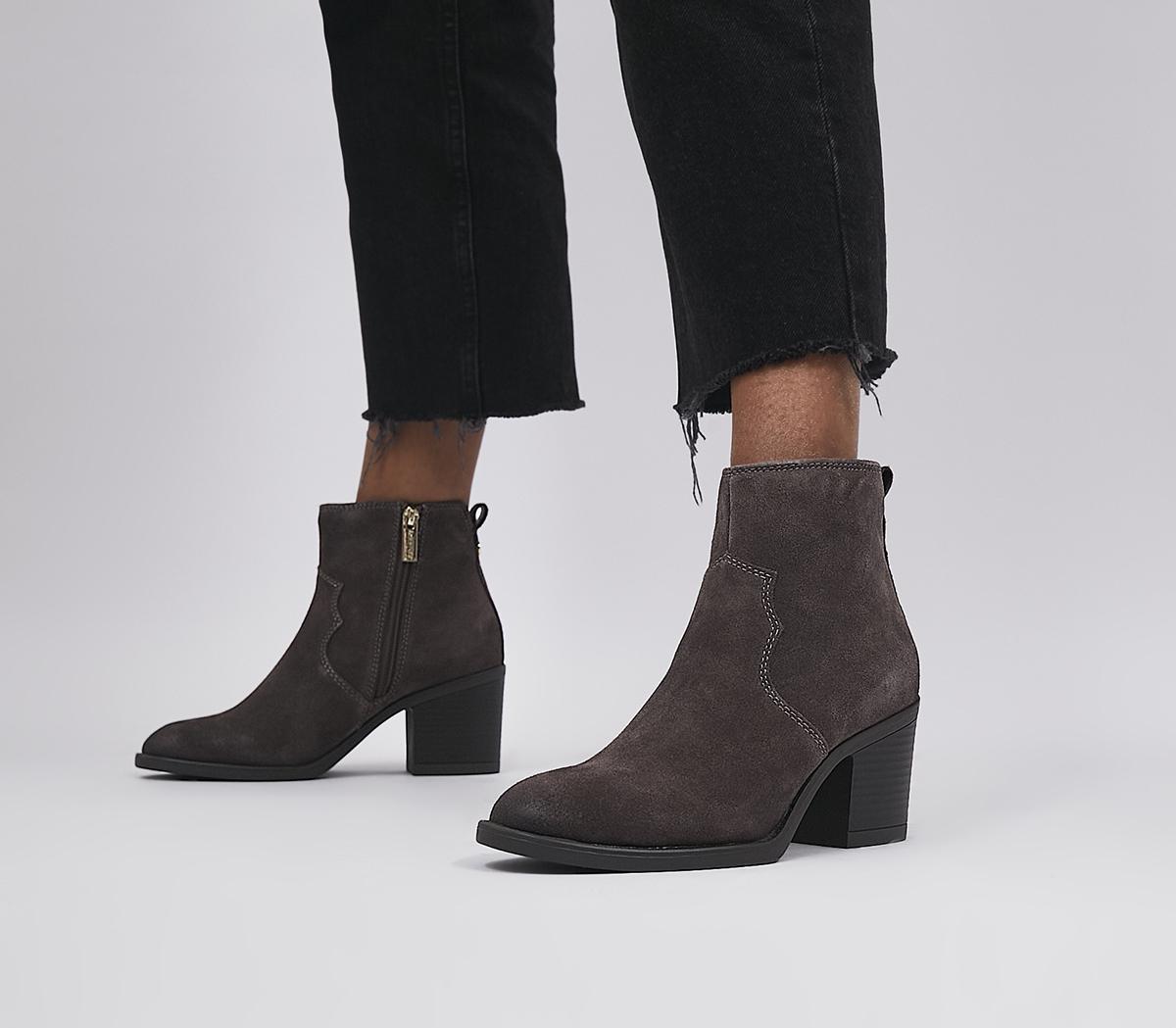 Grey suede hot sale boots uk