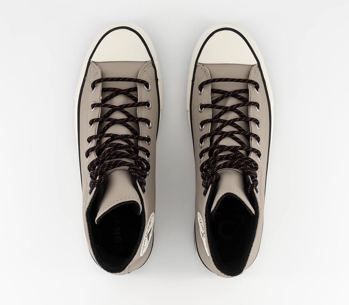 ConverseChuck Taylor All Star Winter Trainers Papyrus Egret Black