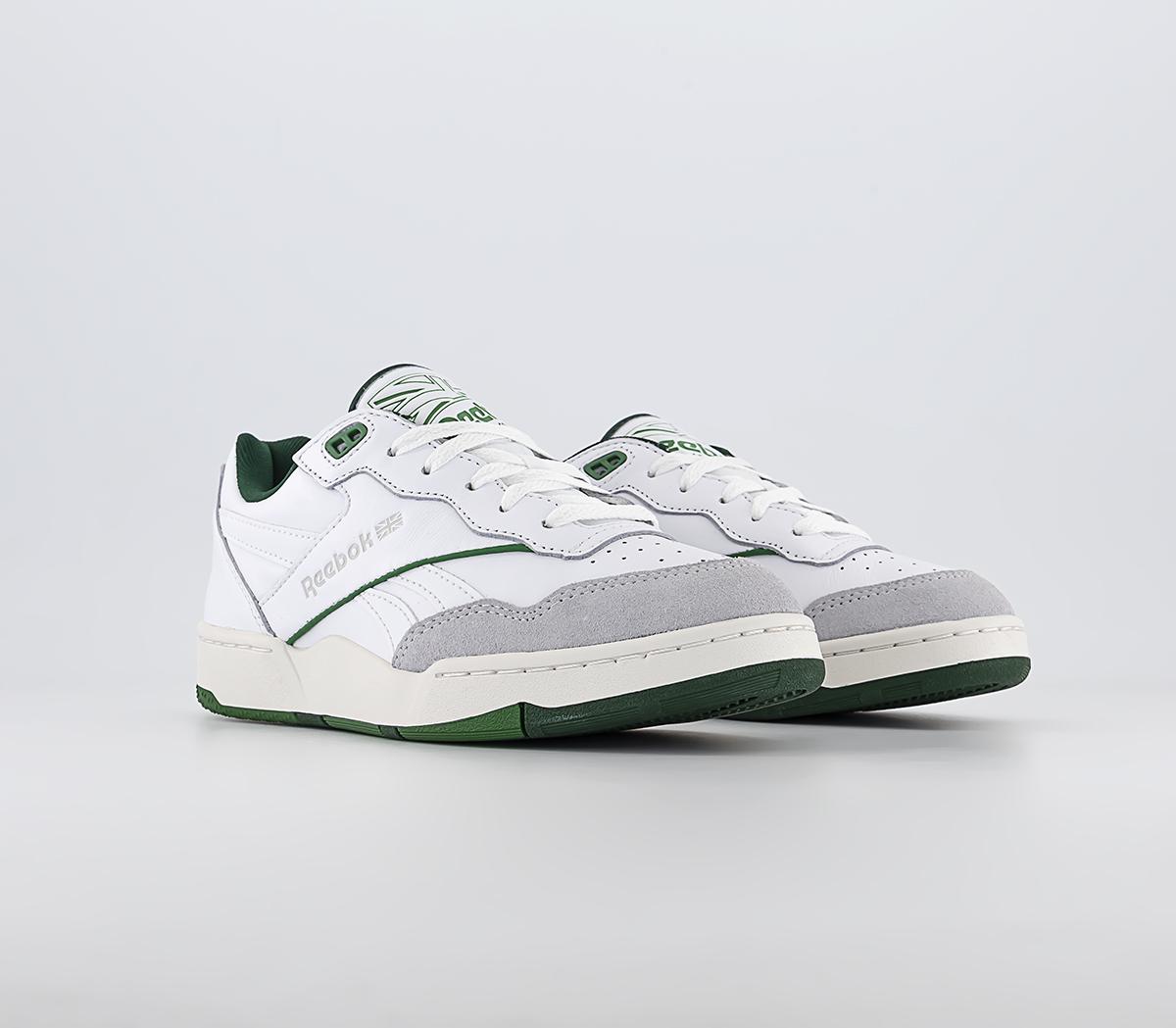 ReebokBb 4000 II Trainers White Chalk Dark Green